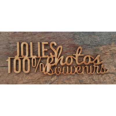 Sagapo - modèle «Jolies photos 100% souvenirs»