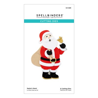 Spellbinders - Dies «Santa's Here» ensemble de 8 pièces
