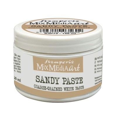 Stamperia - «Sandy Paste/Coarse Grained White Paste»