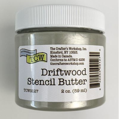 TCW - Stencil Butter couleur «Driftwood» 2 oz  