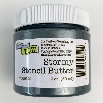 TCW - Stencil Butter couleur «Stormy» 2 oz  