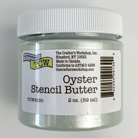 TCW - Stencil Butter couleur «Oyster» 2 oz  