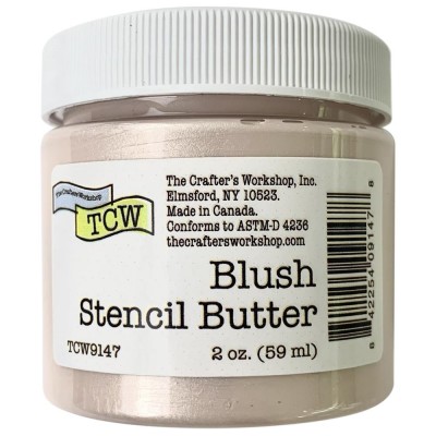 TCW - Stencil Butter couleur «Blush» 2 oz  