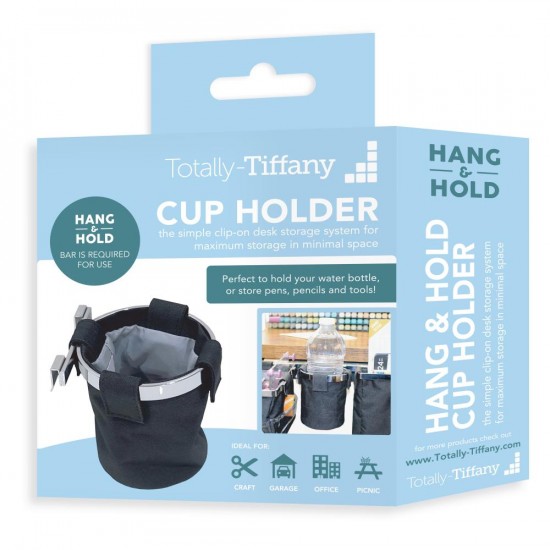 Totally Tiffany - «Hang & Hold-Organizer/Cup Holder» support en métal vendu dans la collection