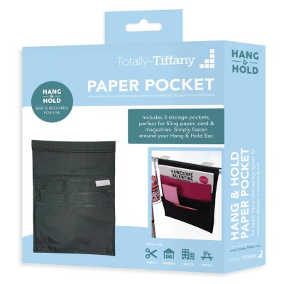 Totally Tiffany - «Hang & Hold-Organizer/Paper Pocket» support en métal vendu dans la collection