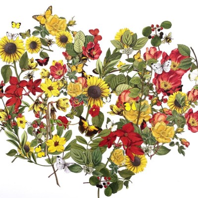 49 & Market - Éphéméras de la collection Vintage Artistry «-Countryside Wildflowers Laser Cut » 95 pièces