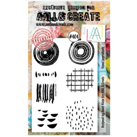 AALL & CREATE - Estampe set «Visual Ingredients» #404
