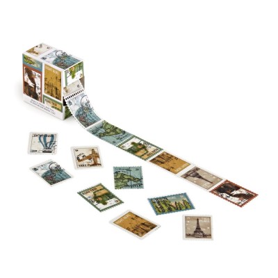  49 & Market - Washi Tape de la collection «Wherever/Postage stamp»  1 rouleau