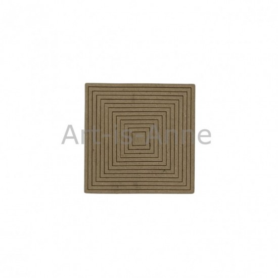 Art-Is-Anne - Chipboard «Multi carrée-1» 13pcs
