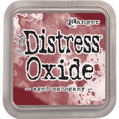 Distress Oxide Ink Pad - Tim Holtz - couleur «Aged Mahogany»