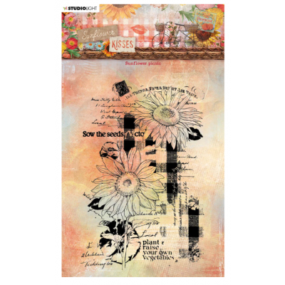  Studio Light - Estampe collection  Sunflower Kisses «Sunflower Picnic» #437