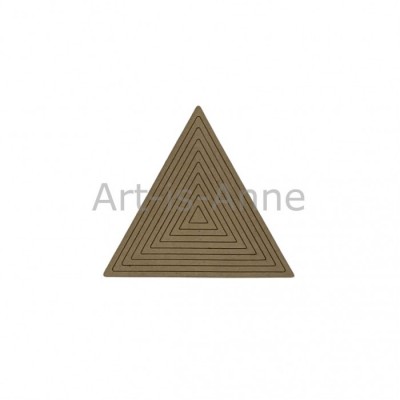 Art-Is-Anne - Chipboard «Multi triangle-1» 10pcs